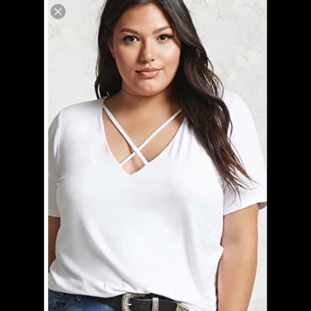 Criss cross t-shirt